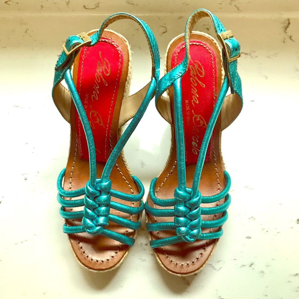 Paloma Barcelo made in Spain Leather sandal